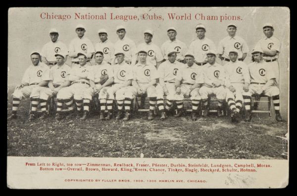 PC 1907 Chicago Cubs Fuller Bros